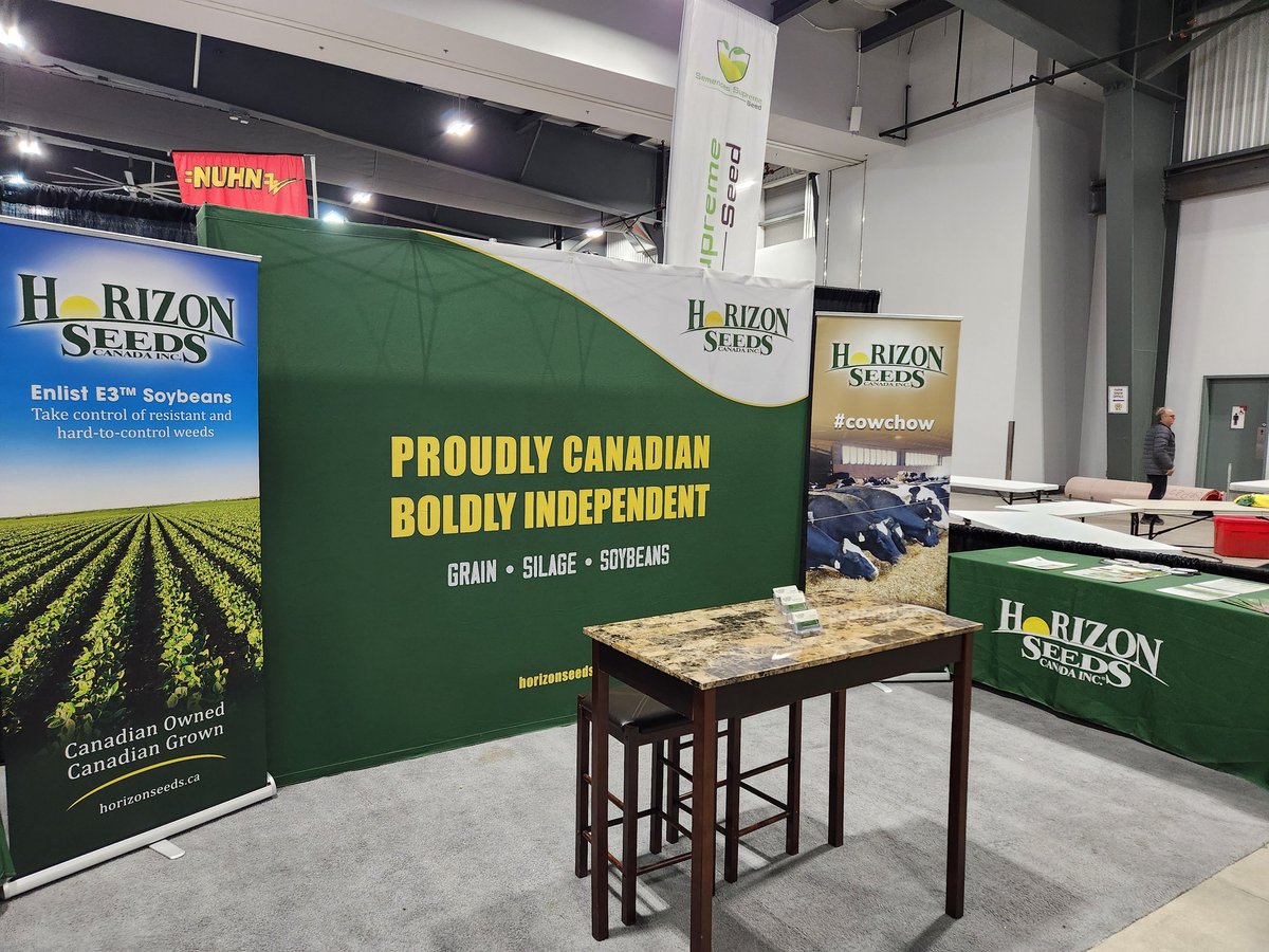 #OttawaValleyFarmShow we're ready for you! #ProudlyCanadian #BoldlyIndependent see you in the morning!