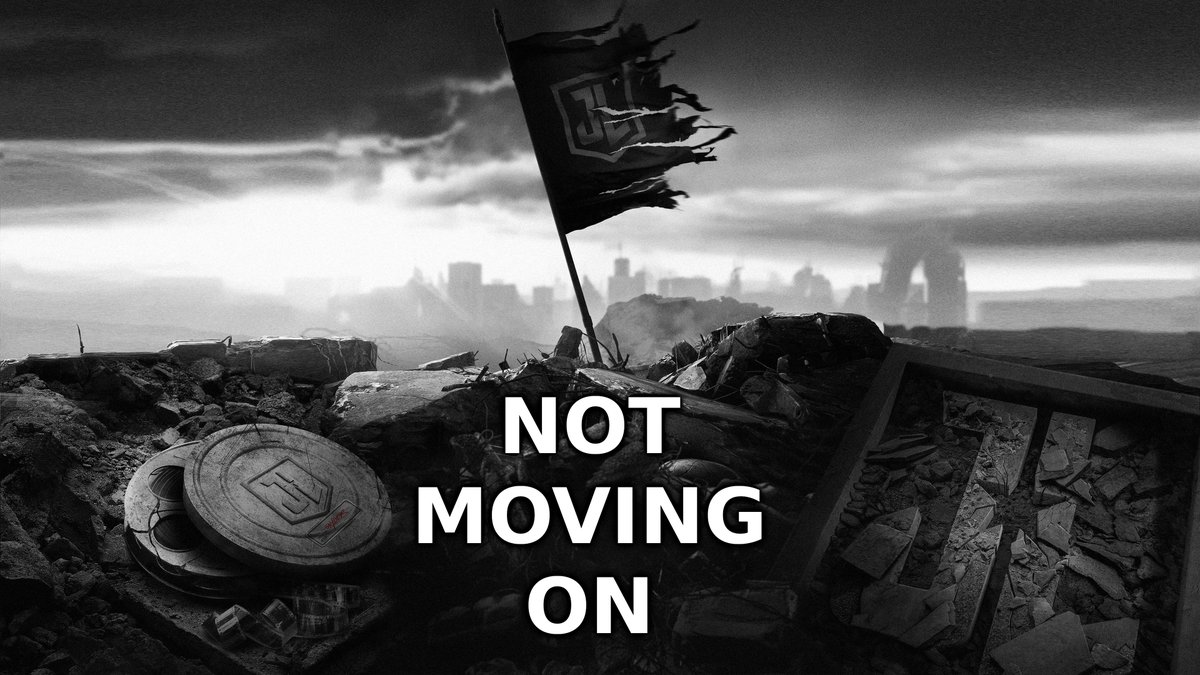 COMP7ONE's tweet image. Yup, I'm never gonna MOVE-ON!
#RestoreTheSnyderVerse