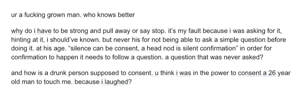 thelorebitch's tweet image. “why do i have to be strong and pull away or say stop” 

this part broke my heart - it is NOT victims responsibilities to stop unconsensual touching :(

fuck george SO MUCH + fuck dream for pushing the entire “consent doesnt have to be verbal! nodding is enough!” narrative