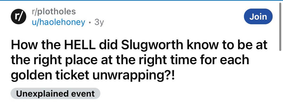 This is the funniest reddit thread title I’ve come across