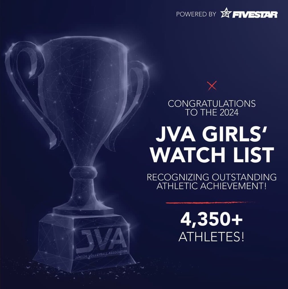 Sky High Alumni Class of 2024 (@skyhigh18elite) on Twitter photo Congrats to our players named to the <a href="/jvavolleyball/">JVA</a> 2024 Watch List!
<a href="/AudreyPrusko1/">Audrey Prusko</a>
<a href="/BerkeleyPloder/">Berkeley Ploder</a>
<a href="/BrynnSmithVB/">Brynn Smith</a>
<a href="/JaimieMarquardt/">Jaimie Marquardt</a>
<a href="/JennaMeitzler/">Jenna Meitzler</a>
<a href="/katherinedeish2/">Katherine Deisher</a>
<a href="/MakaylaWeissen1/">Makayla Weissenberg</a>
MorganJones
<a href="/RuthZiegler51/">Ruth Ziegler</a> Congrats to our players named to the <a href="/jvavolleyball/">JVA</a> 2024 Watch List!
<a href="/AudreyPrusko1/">Audrey Prusko</a>
<a href="/BerkeleyPloder/">Berkeley Ploder</a>
<a href="/BrynnSmithVB/">Brynn Smith</a>
<a href="/JaimieMarquardt/">Jaimie Marquardt</a>
<a href="/JennaMeitzler/">Jenna Meitzler</a>
<a href="/katherinedeish2/">Katherine Deisher</a>
<a href="/MakaylaWeissen1/">Makayla Weissenberg</a>
MorganJones
<a href="/RuthZiegler51/">Ruth Ziegler</a>
