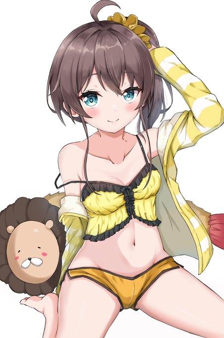 部屋着まつりちゃん 再投稿
 #祭絵 