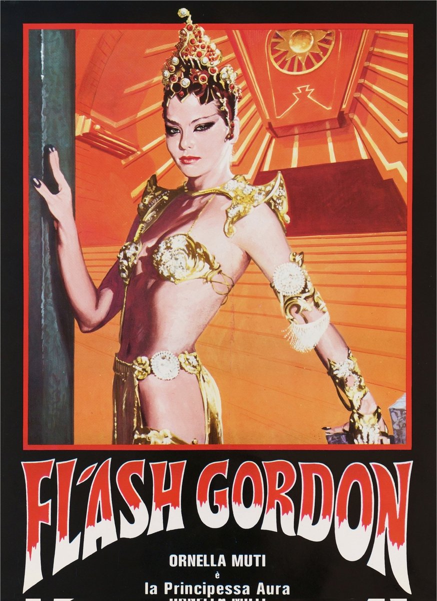 ORNELLA MUTI la Principessa Aura

#FlashGordon #sciencefiction #lobbycards
