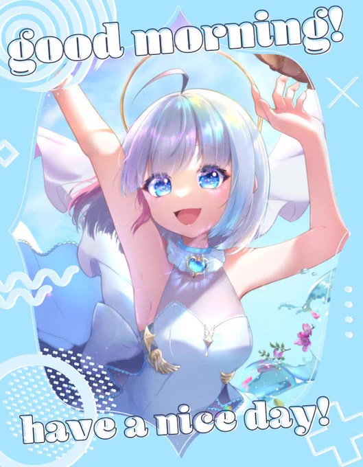 #おはようVtuber  #Vtuber準備中最古参になってください おはゆい&ただいまですデビューまで残り6日となりました!早く来て欲しいけど緊張してきたΣ(⊙ω⊙)イラスト描くだけなのでゆっくり作業します!雨やんでる～ 