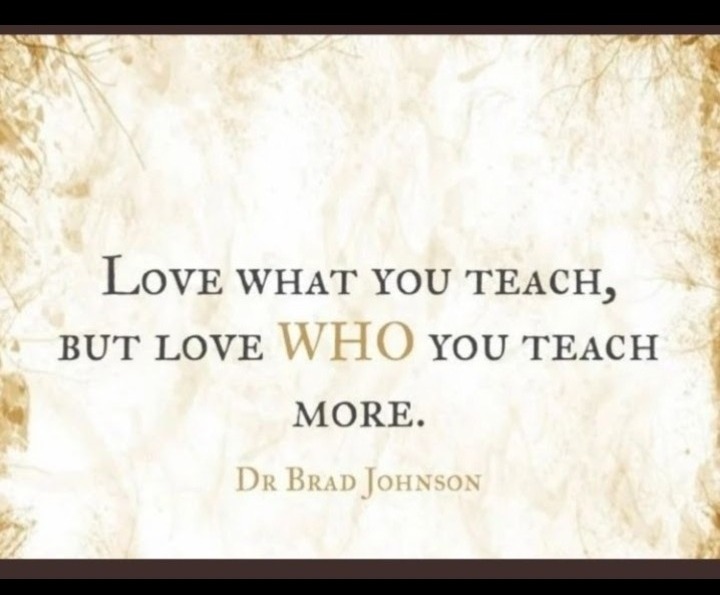 Love  students enough to want the best for them, love them enough to expect  the best from them, and love them enough to hold them accountable for  their actions, teaching them the importance of responsibility and  integrity.