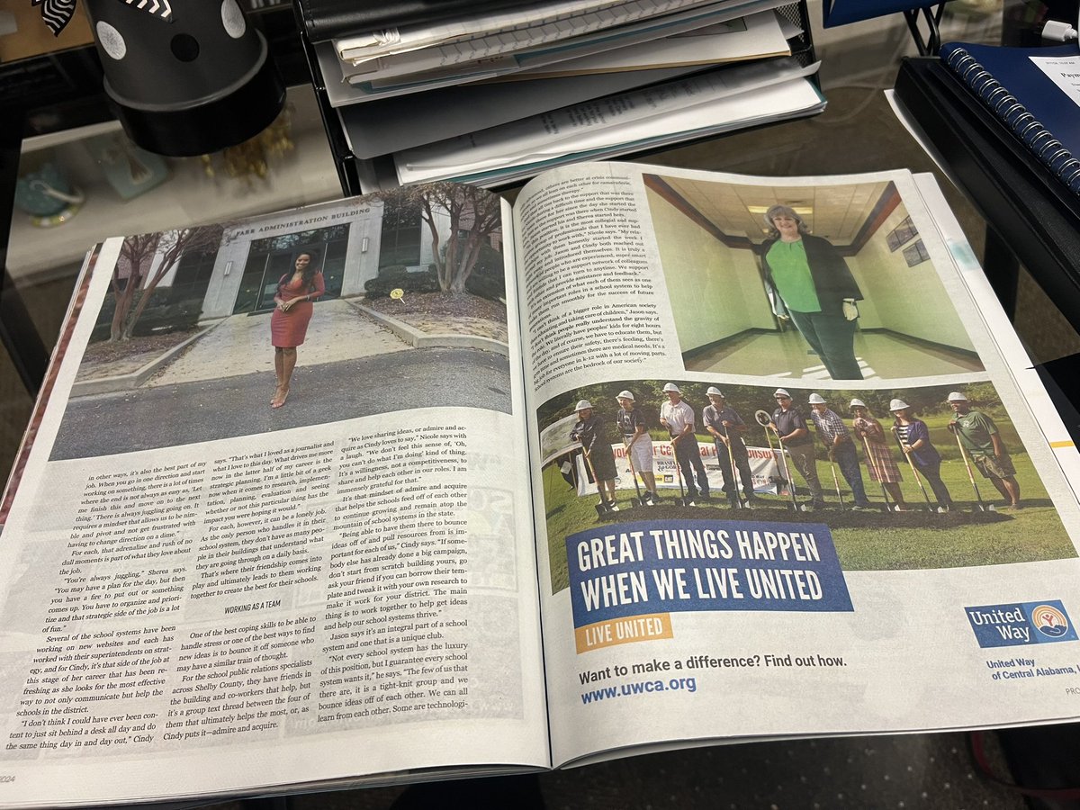 Thank you to the <a href="/AlecEtheredgeSC/">Alec Etheredge SCR</a> and the <a href="/shelbycreporter/">Shelby Co. Reporter</a> for the amazing article in this year’s Profile section about me and my fellow Shelby County #SchoolPR colleagues.