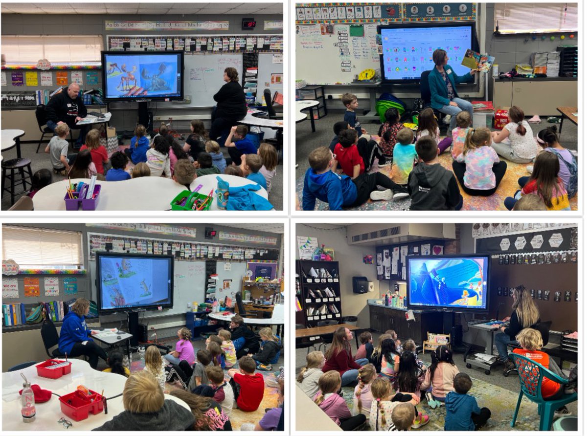 A huge thank you to all of our mystery readers that came in to celebrate Read Across America Week! 🙌🏻📚 Our learners loved seeing the new faces each and every day! 😊