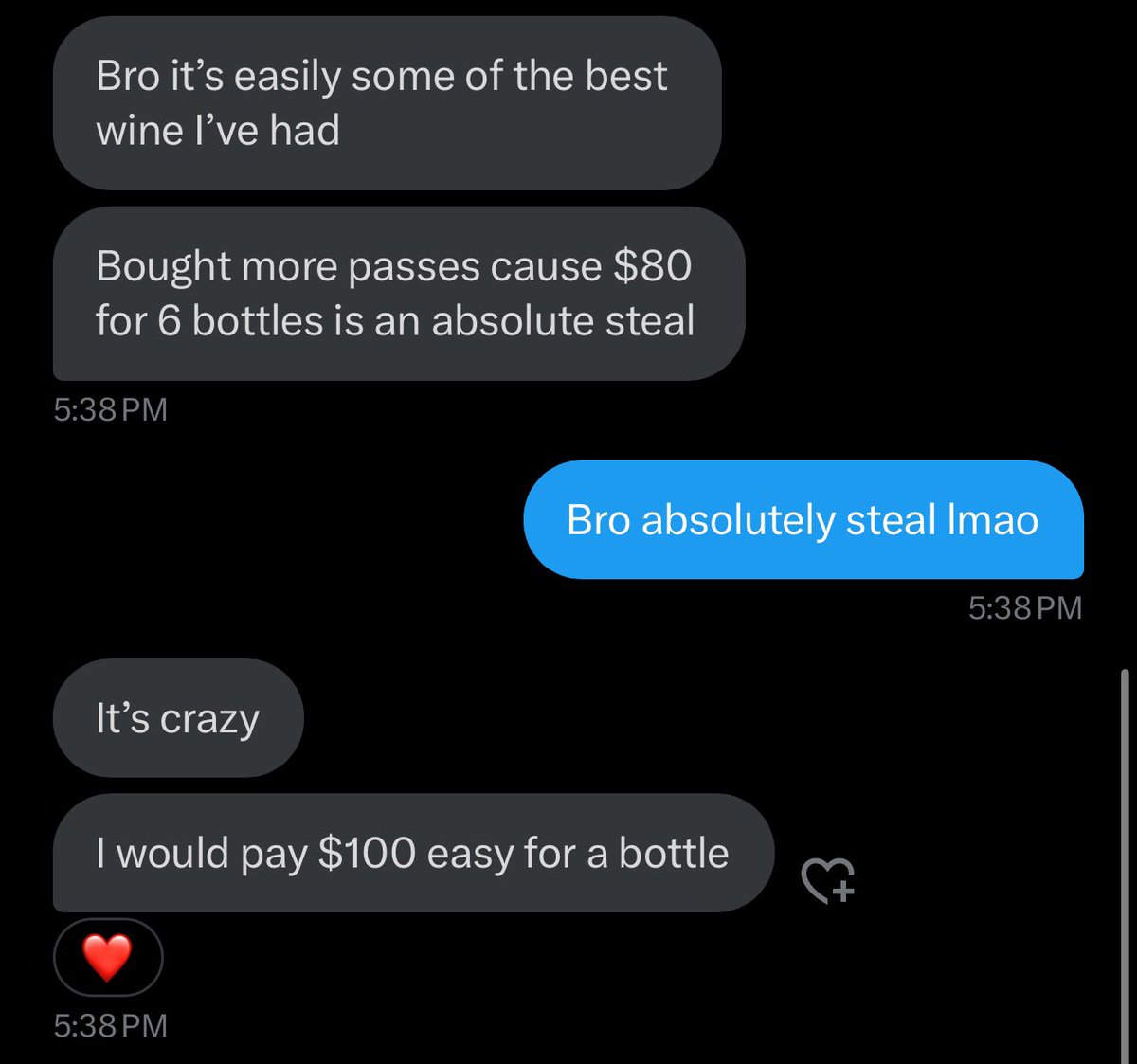 Not one to share DMs, just want the Murant Grape Grand Crew to know we put real effort into this wine. Now it’s time to finally get it out. 

Appreciate everyone’s patience, now lets get ready to drink in style for this motherfucking 🐂 market 🍷