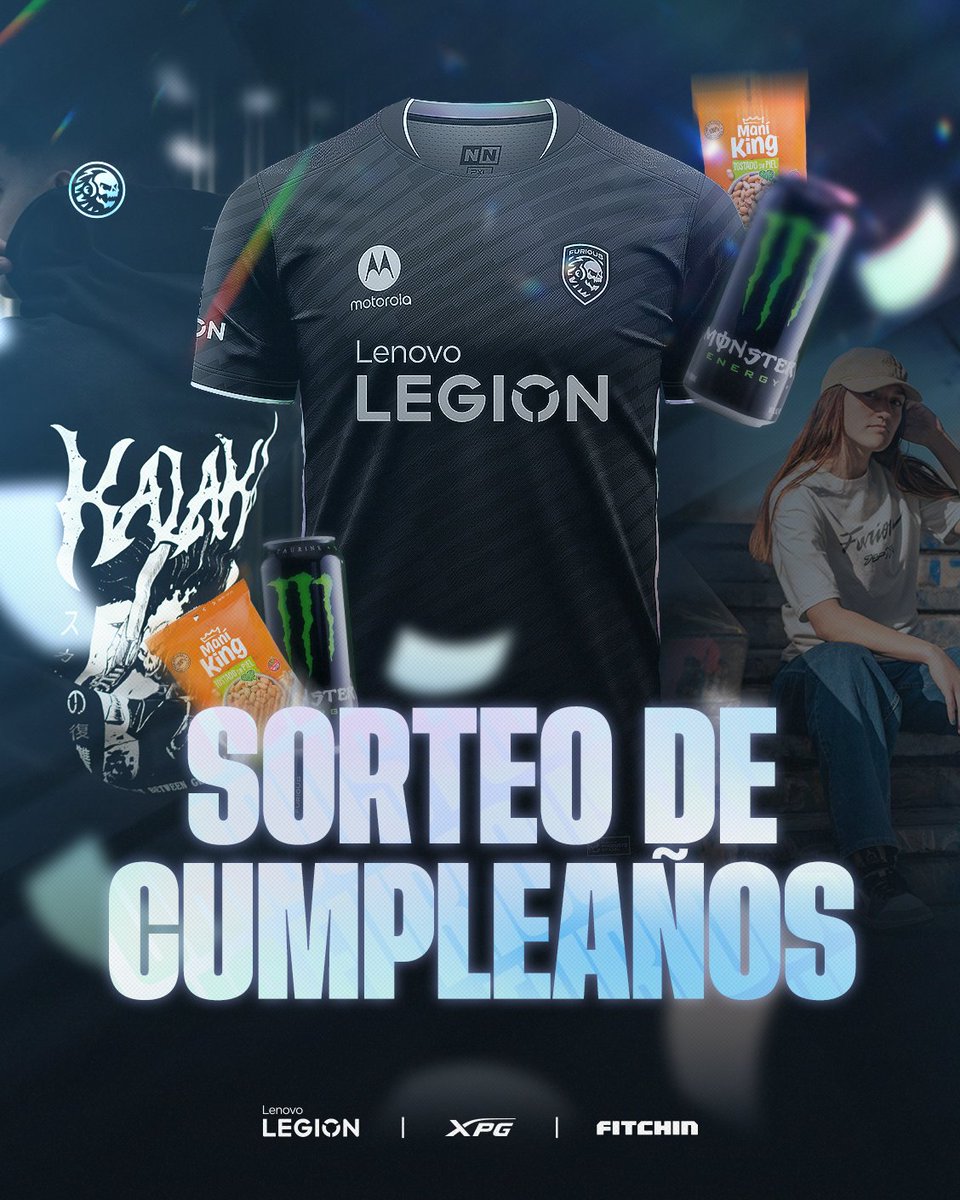 SORTEO DE CUMPLEAÑOS 🎉

Mañana cumplimos 12 años en los Esports y lo queremos festejar con un sorteito 👀

Condiciones para participar:
- 👤 Seguir a <a href="/FuriousGamingLA/">Furious Gaming</a> 
- Dar ♻️ RT y ♥️ MG a este post
- 🗨️ etiquetar a 2 amigos en los comentarios

¡Suerte a todos! 😉