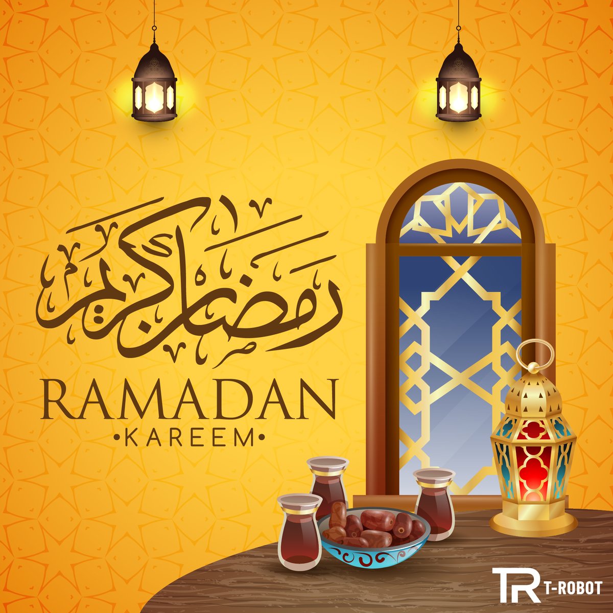 tr_trobot's tweet photo. 🌙✨ T-Robot wishes you a blessed and joyous Ramadan! May this sacred month be filled with reflection, compassion, and moments of spiritual growth. Here's to a month of fasting, prayer, and connecting with loved ones. Ramadan Mubarak! https://t.co/DocC7i8y6m