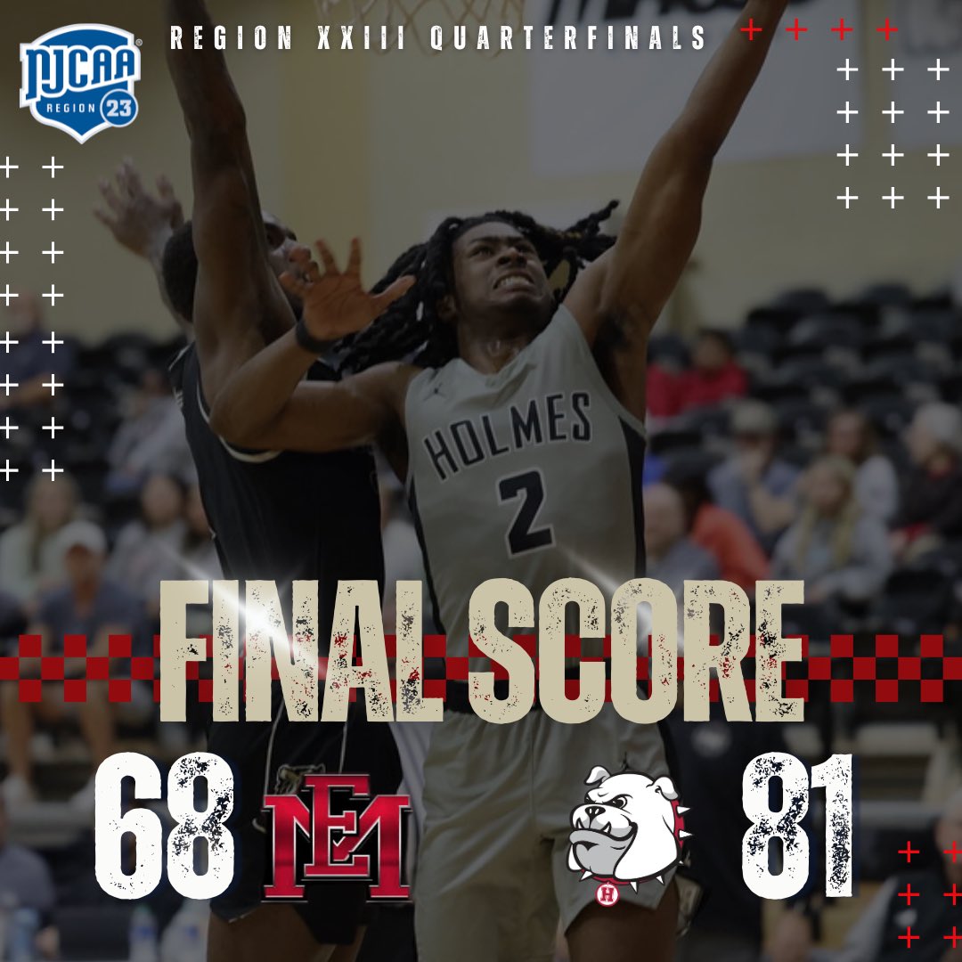 HolmesMBB's tweet photo. GOT ‘EM BACK! 😤 The Bulldogs avenge the early season loss to the Lions and advance to the Region XXIII Tournament Semifinals on Thursday, March 14th vs No. 1 Jones. 

Jamar Jenkins led the Bulldogs with 19 points. Cameron Wallace 18 points. Hobert Grayson with 17 points. Dacory Porter with 14 points. Jalen Tatum with 11 points. 

#WeDogs🐶 #DogsUnleashed
