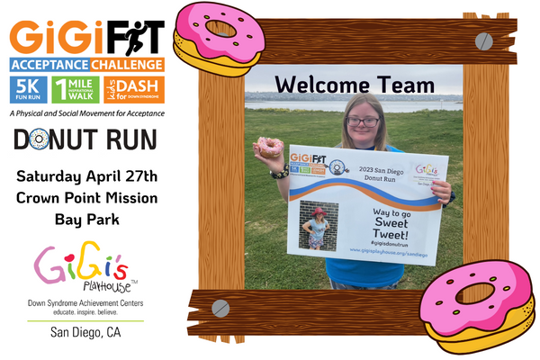 Welcome back Team Sweet Tweet to the GiGiFIT Acceptance Challenge Donut Run!!! We are so happy you and your team will be join us again!!!

To register for the San Diego Donut Run and join this global movement challenge of Acceptance, click link today!!!
gigisplayhouse.org/sandiego/san-d…