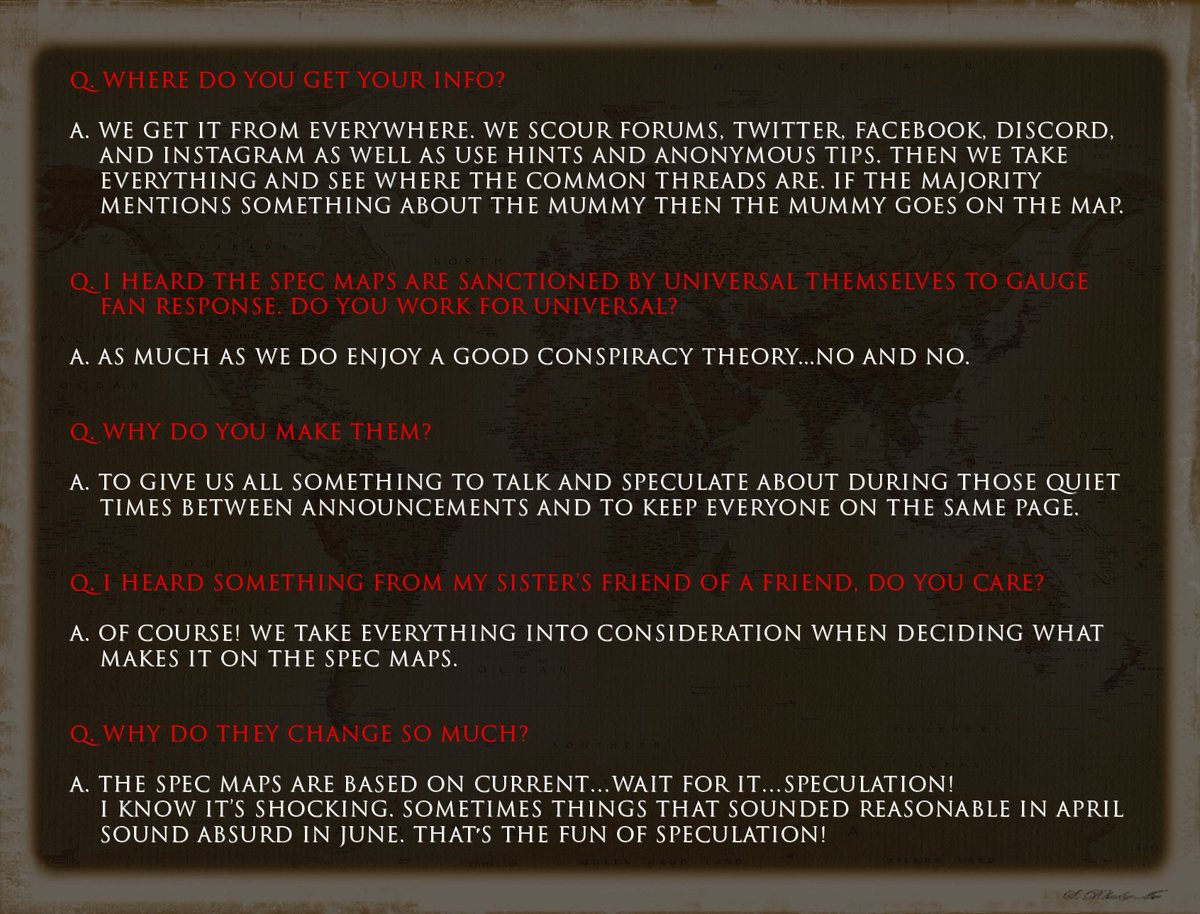 HNNightmares's tweet image. Welcome to #HHN Season! We see your excitement! This is for YOU, the FANS, from FANS! We've been doing this a LONG time for FUN! Here is V1 of our Speculation Maps! #HHN33 #HHN2024 #BeAFAN

🚨This is based on CURRENT SPECULATION and WILL CHANGE! 🚨