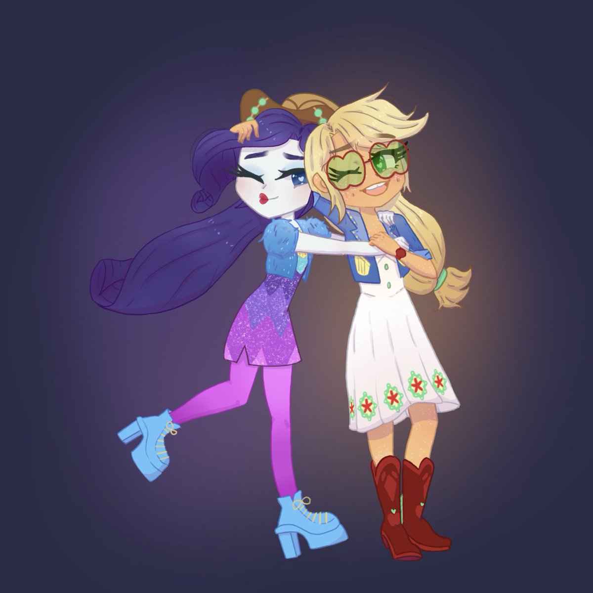 BEAUTIFUL #RARIJACK ART PIECE I COMMISIONED FROM MY AMAZINGLY TALENTED FRIEND CUPID 🧡💜💕🫶