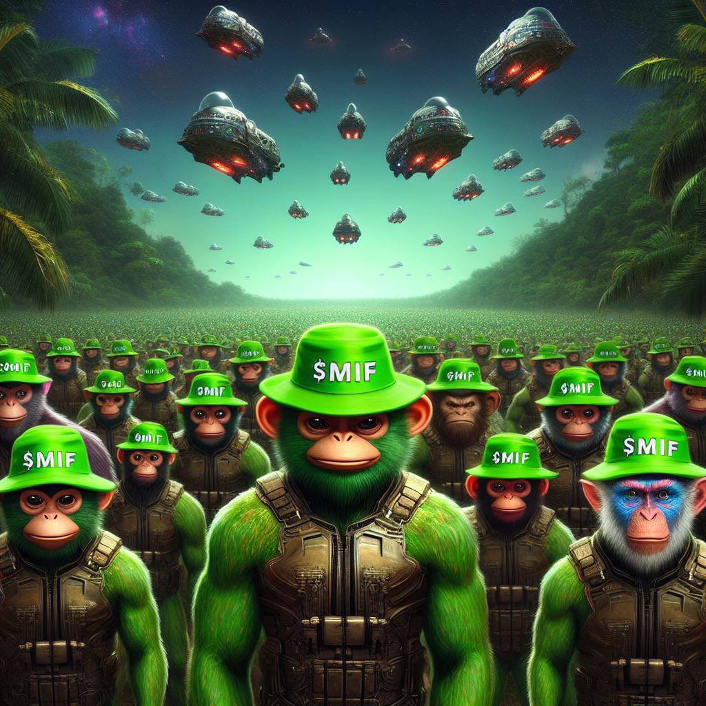 🎉 GIVEAWAY ALERT! 🚨

🤑 Win 100k $MIF tokens! 🔥

To enter:

1. RETWEET this tweet
2. TAG 3 friends
3. DROP your wallet address

Join us in spreading the word as we aim for the top spots in crypto and web3. Is the next BAYC in our sights? 

🙉 🎩 ✨ #MIF to the 🌖