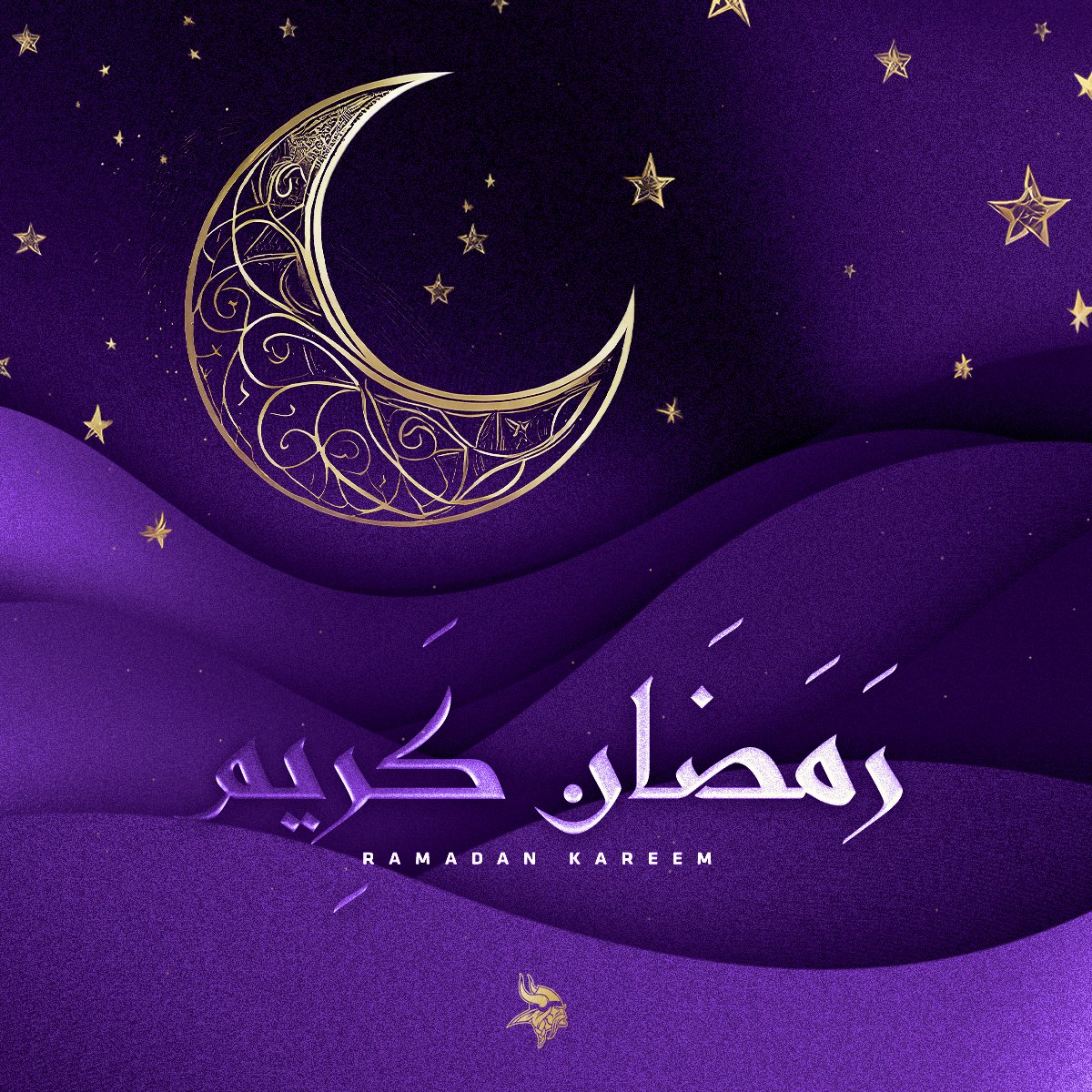 Vikings's tweet photo. Ramadan Kareem https://t.co/JJdZe2dYsC