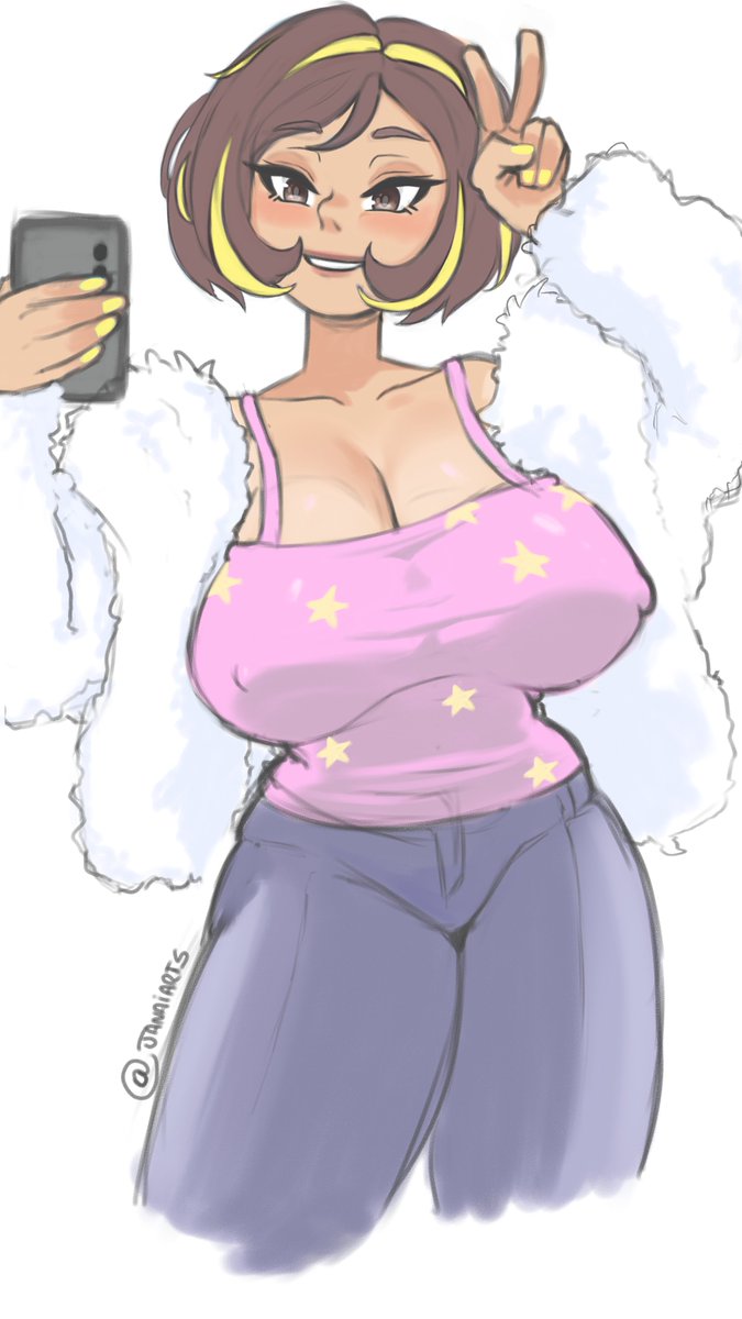 Colorful sketch commission for @PBSNsfw