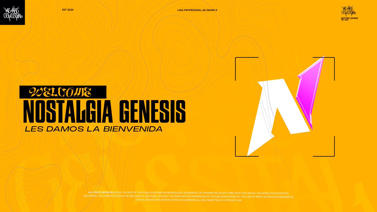 Celestial Victory League (@celestial_vl) on Twitter photo Agradecemos el apoyo a nuestra primer etapa.
Comenzamos nuestra Pretemporada con grandes equipos. ๐๐
Bienvenido Nostalgia Genesis
<a href="/NostalgiaGnesis/">๐๐จ๐ฌ๐ญ๐๐ฅ๐ ๐ข๐</a>
Esperamos que tu estancia en nuestra Liga sea de las mejores.
Gears Of War 5 ๐ฎโฅ๏ธ Agradecemos el apoyo a nuestra primer etapa.
Comenzamos nuestra Pretemporada con grandes equipos. ๐๐
Bienvenido Nostalgia Genesis
<a href="/NostalgiaGnesis/">๐๐จ๐ฌ๐ญ๐๐ฅ๐ ๐ข๐</a>
Esperamos que tu estancia en nuestra Liga sea de las mejores.
Gears Of War 5 ๐ฎโฅ๏ธ