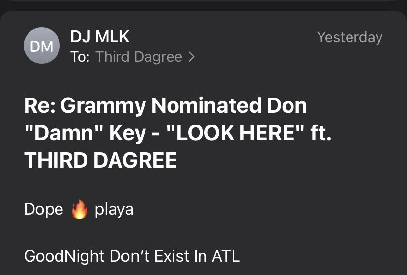 @DJMLK you are definitely a one of one! Real DJ’s do exist are still pressing play, and breaking records! #thirddagree #iamhe #lookhere #djmlk