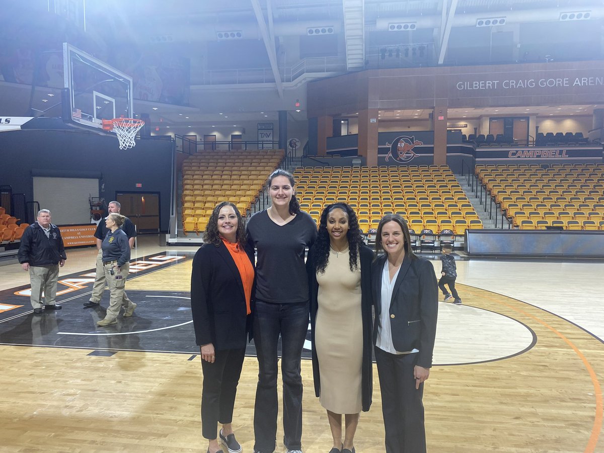 I had a great unofficial visit at <a href="/GoCamelsWBB/">Campbell WBB</a>! It was a beautiful campus with a welcoming community. Amazing experience! Thank you for taking the time to host me!
<a href="/rfishercu/">Ronny Fisher</a> <a href="/CoachMeganHall/">Megan Hall</a> <a href="/CoachBowen20/">Lindsay Bowen</a> <a href="/coachkeisha2/">Lakeisha Gregory</a> <a href="/TPLS_LionsGirls/">TPLS Christian Academy Girls</a> <a href="/coachmike25/">Michael Davis</a> <a href="/RasheenJohnson/">Rasheen johnson</a> <a href="/FBCHAVOC/">FBC HAVOC</a>