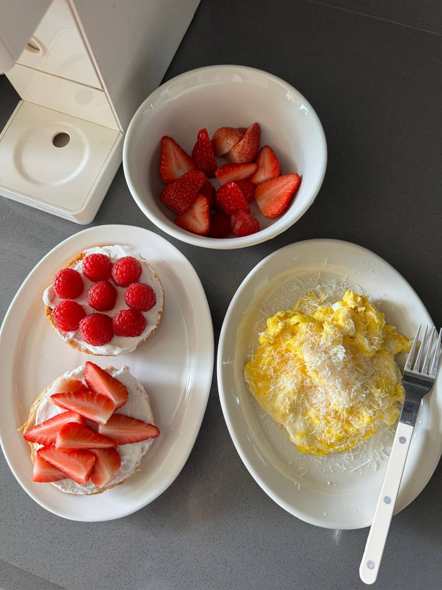 That happy little thing is called breakfast, don’t let it down to a new day.