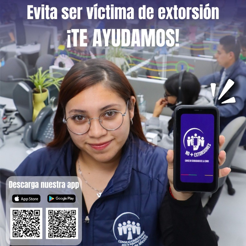 Dr. Salvador Guerrero Chiprés (@guerrerochipres) on Twitter photo ¿Conoces la app #NoMásExtorsiones de <a href="/elconsejomx/">Consejo Ciudadano Mx</a>? 🤔 Es una aplicación que bloquea más de 508 mil 339 números relacionados con este #delito. Es totalmente gratis, disponible en iOS y Android. También te ayudamos en la #LíneaDeSeguridad 55 5533 5533, GRATIS 24/7 ¿Conoces la app #NoMásExtorsiones de <a href="/elconsejomx/">Consejo Ciudadano Mx</a>? 🤔 Es una aplicación que bloquea más de 508 mil 339 números relacionados con este #delito. Es totalmente gratis, disponible en iOS y Android. También te ayudamos en la #LíneaDeSeguridad 55 5533 5533, GRATIS 24/7