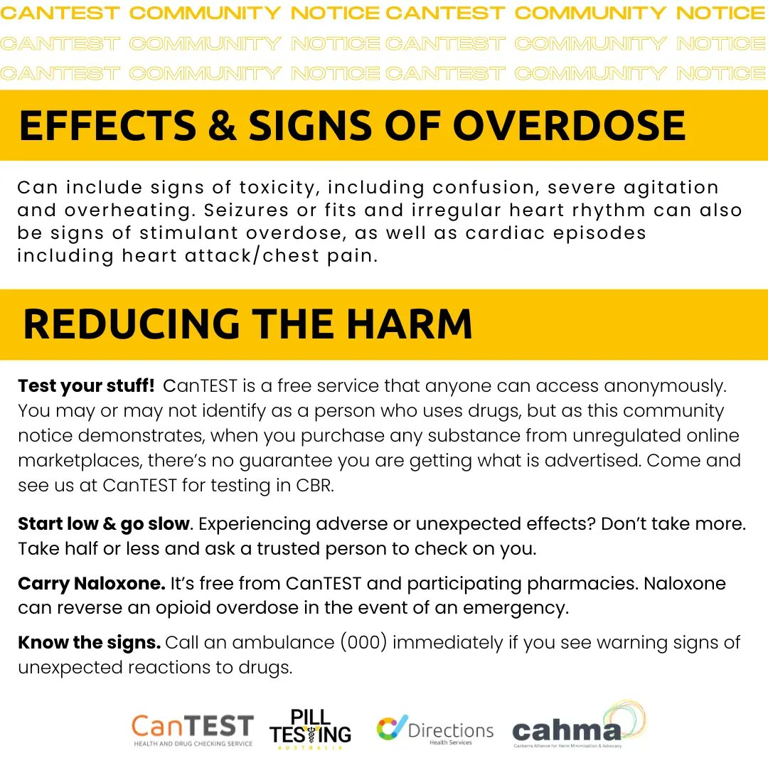 Meth found in a counterfeit duromine diet pill, purchased online and brought for testing at CanTEST. #testitbeforeyoutakeit #cantest #pilltestingcanberra