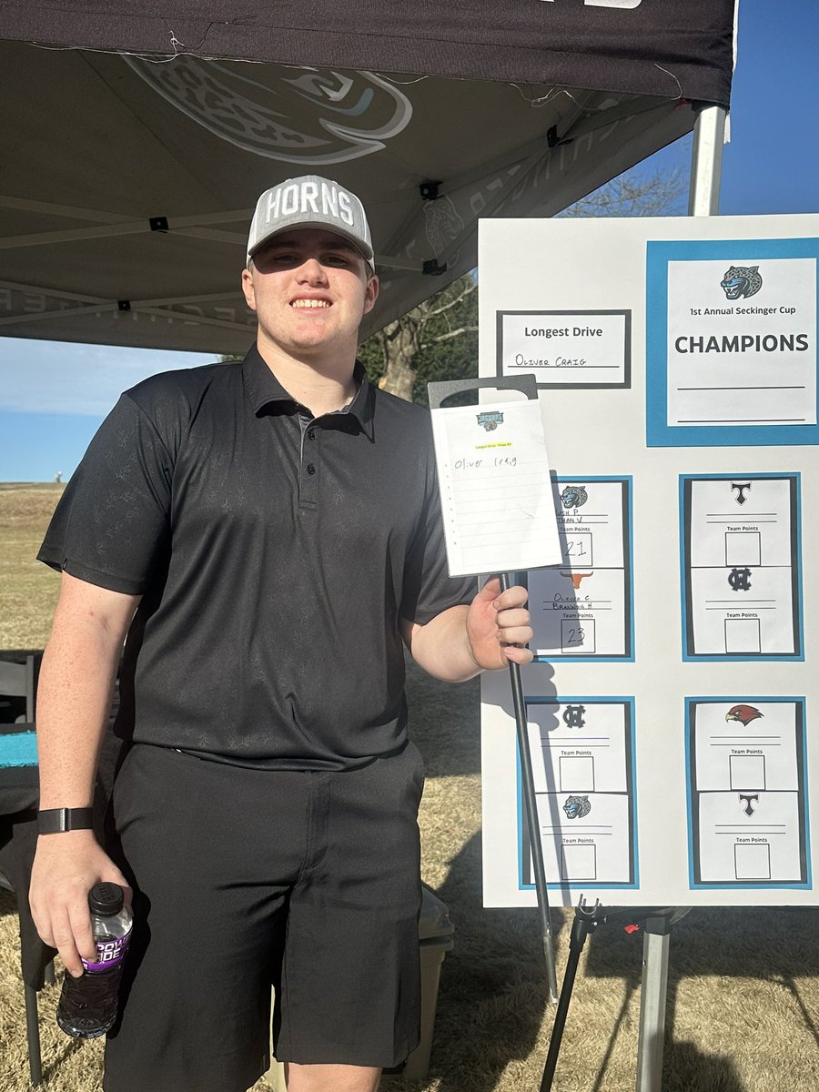 🥈place finish for our girls today in the Norcross Par 3 Shootout at RiverPines, 🥈 place tie for our boys in the Seckinger Cup at TPC Sugarloaf, &amp; <a href="/olivermcraig13/">Oliver Craig</a> taking home some hardware for the longest drive. TY <a href="/NorcrossGolf/">Norcross Golf</a> &amp; <a href="/skg_golf/">Seckinger Golf</a> for an awesome day. HOOK ‘EM! 🤘⛳️