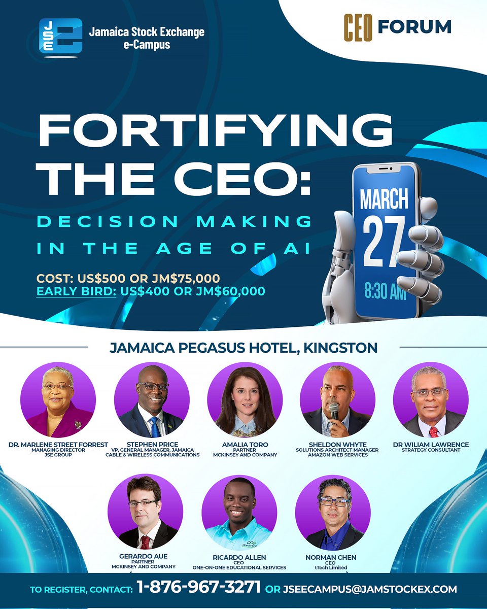 Come and explore the future of CEO decision-making! Join us on March 27, 2024, for a CEO Forum under the theme 'Fortifying the CEO: Decision Making in the Age of AI.'