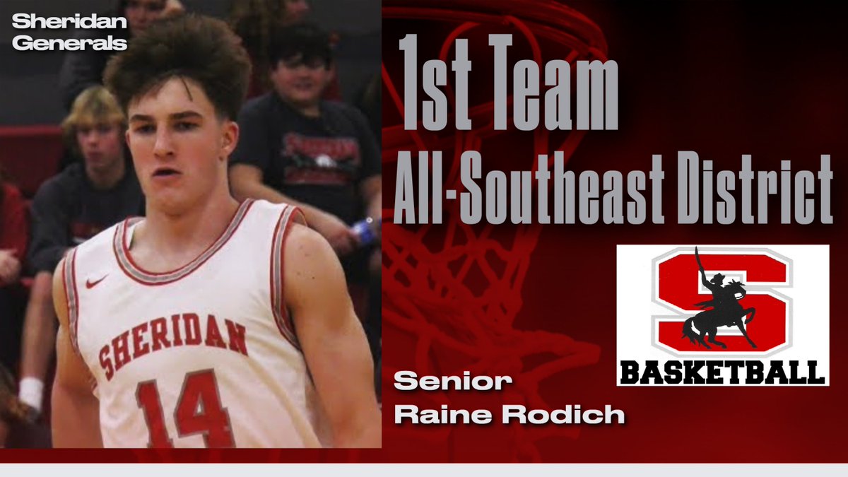 Sheridan Basketball (@sheridanhoops16) on Twitter photo Congratulations to Raine Rodich for being selected FIRST TEAM ALL-SOUTHEAST DISTRICT <a href="/rainerodich14/">Raine Rodich</a> Congratulations to Raine Rodich for being selected FIRST TEAM ALL-SOUTHEAST DISTRICT <a href="/rainerodich14/">Raine Rodich</a>