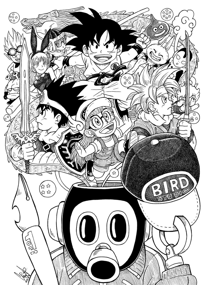Link_Doodle's tweet photo. Thank for everything Toriyama-sensei.
本当にありがとうございました鳥山先生。 https://t.co/iVBO1Wh0ol