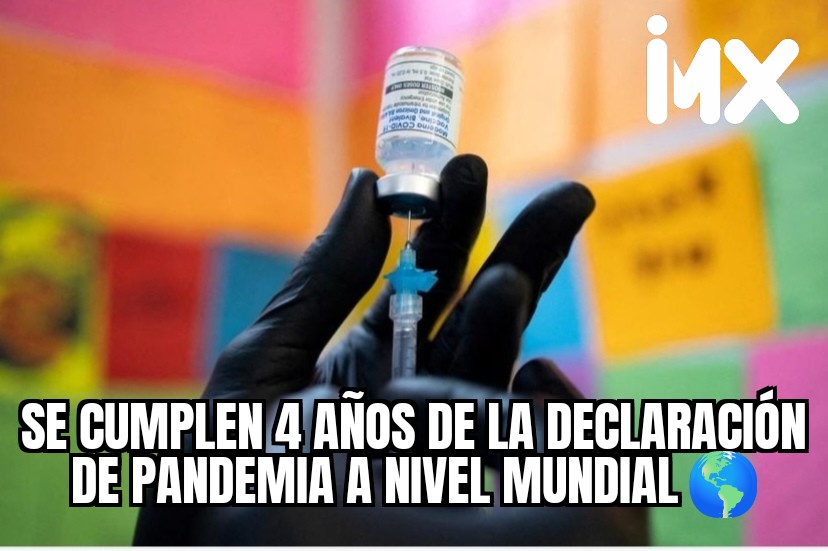iMxNoticias's tweet photo. 📌 ||#iSalud|| 😷
Hace 4 años se declaró #pandemia mundial 🌍, siendo una de las más complejas en la actualidad.
#Covid19 https://t.co/pvNjKg82KX