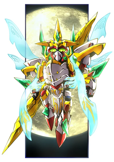 頭空っぽラクガキ687「SDガンダム外伝機甲神伝説」から「機甲神アルテイヤー」#SDガンダムの日 なのでアルテイヤーを描いてみた他意はないですよ、どこかのサイトでシルエットになってるのは関係ないです(白々しい)でも超機甲神ガンジェネシス受注中です!そして横井くん誕生日おめでとう。 