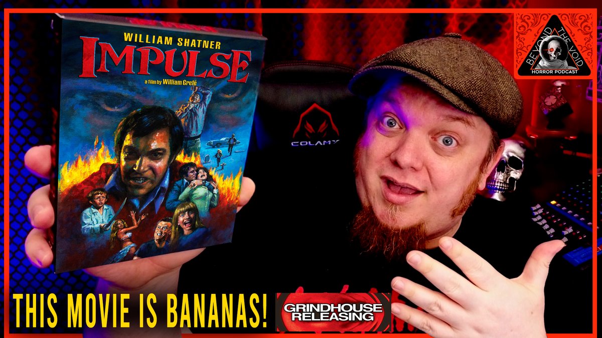 [NEW VIDEO] YOU NEED TO WATCH THIS VIDEO! Review of IMPULSE (1974) Blu Review - @GrindhouseFilm Thx to @mvdentgroup . This movie blew my friggin mind! VID youtu.be/yzzze9fRbXQ @PromoteHorror #podernfamily #horror #impulse #Bluray #Review #Unboxing #sobaditsgood