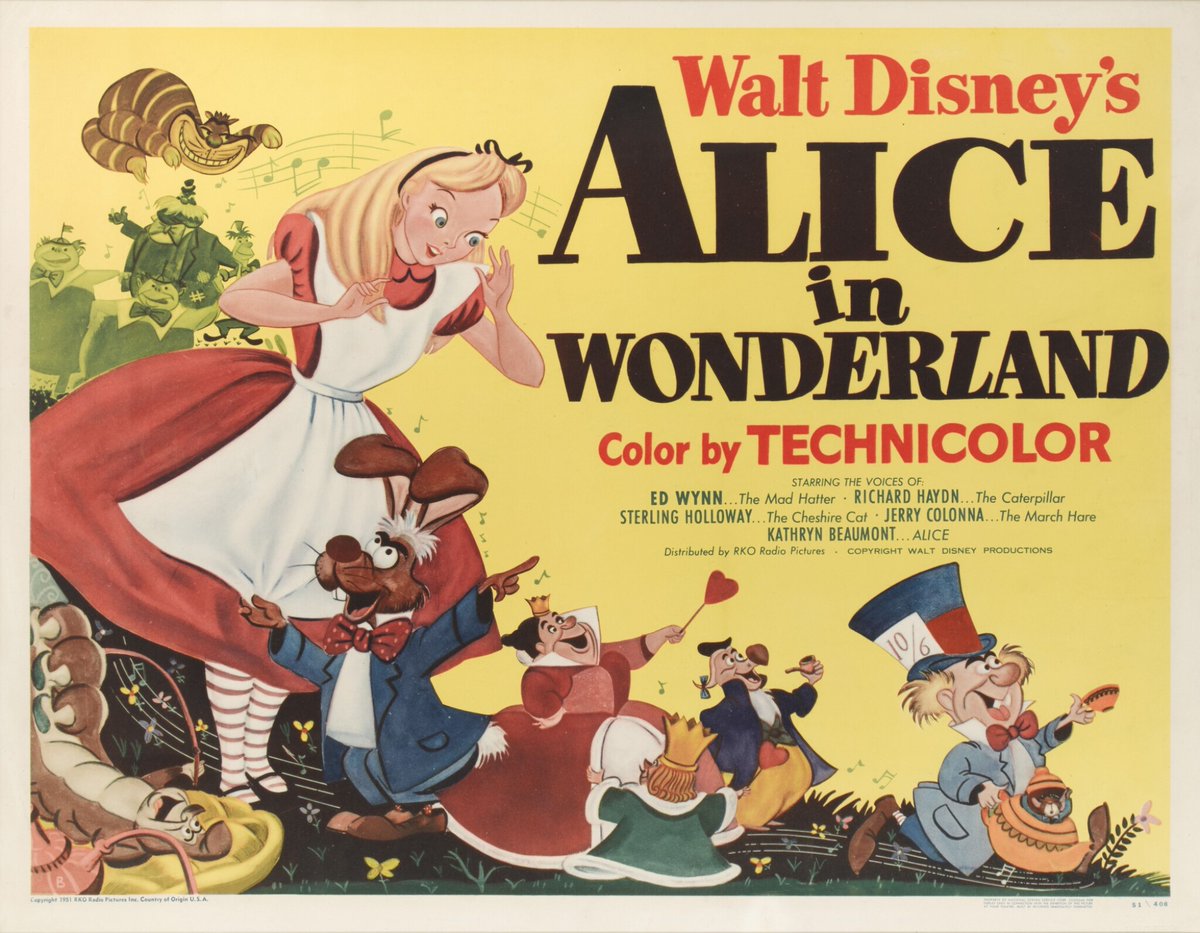Our next 35mm midnight screening is the Walt Disney animation classic Alice In Wonderland in 35mm. Screens March 15th and 16th. Tickets available on our website and in-person at the box office! 

#waltdisney #waltdisneypictures #aliceinwonderland #1951 #35mm #35mmfilm