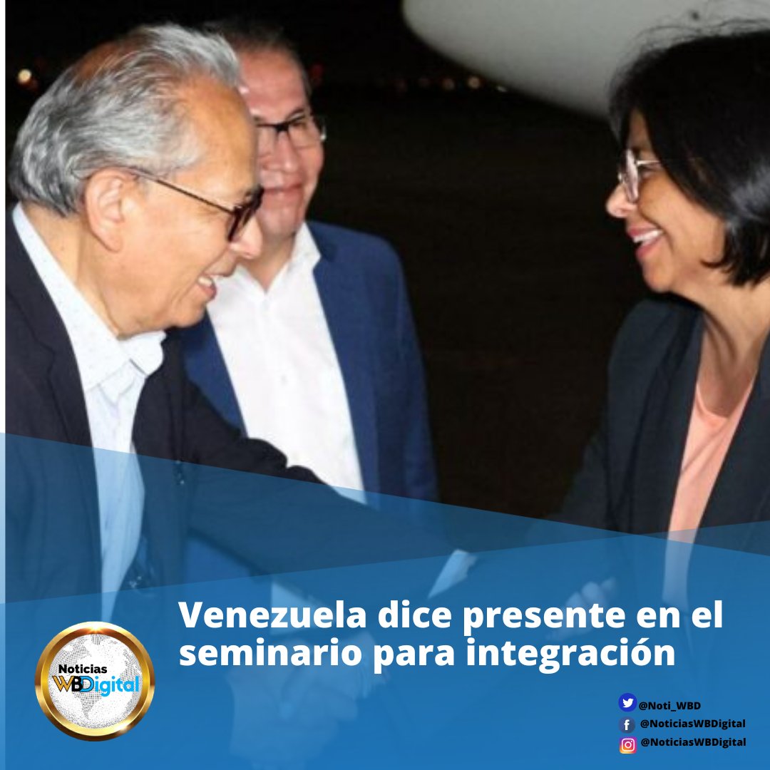 Noti_WBD's tweet photo. 🇻🇪Venezuela dice presente en el seminario para integración

#11Mar #Venezuela https://t.co/9nUkR98cjN