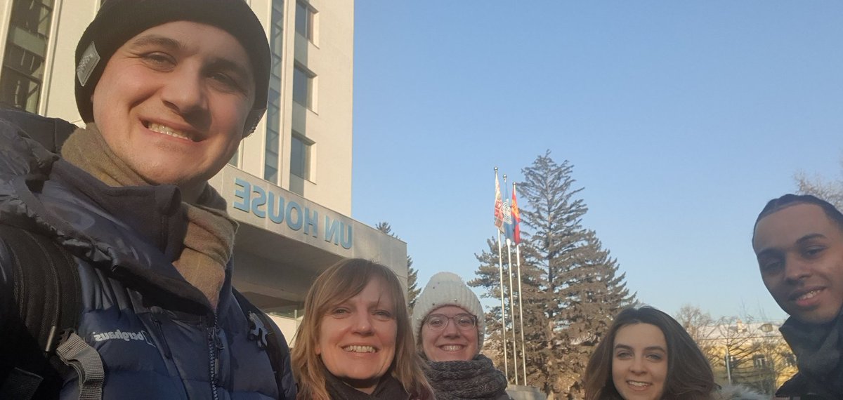 Arriving at @UNICEF_Mongolia for day 2 of data interpretation and report compilation workshop for MICS7 data. We've had long-term collaboration with institutions in Mongolia and it's great to be back to see old friends and make new ones! @MathsatBath @UniofBathStaff @num_edu
