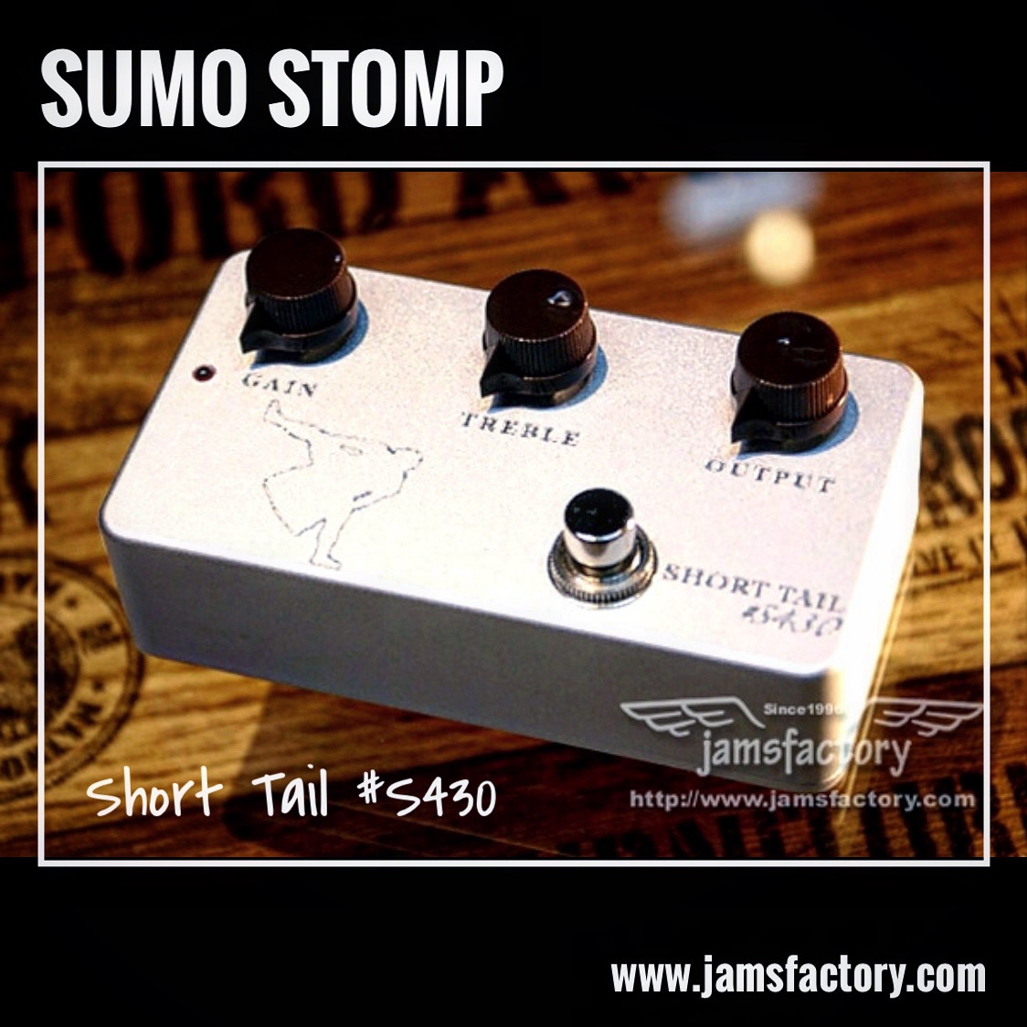 SUMO STOMP Short Tail S430 ケンタウルスクローン SUMO STOMP SHORT TAIL #S430 ｜イケベ楽器店オンラインストア