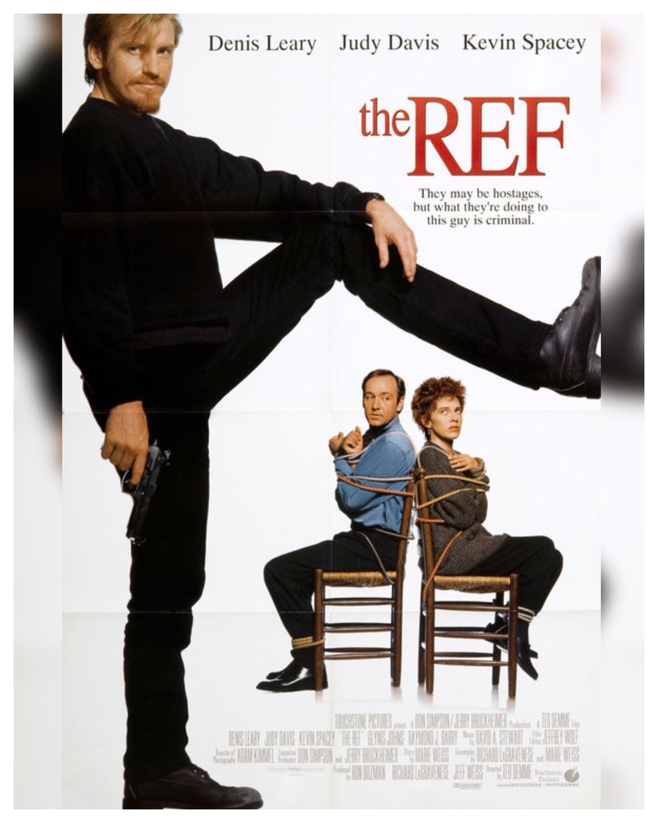 30 Years #TheRef Starring: #DenisLeary #JudyDavis #KevinSpacey #RobertJSteinmillerJr. #GlynisJohns #RaymondJBarry #RichardBright #ChristineBaranski #AdamLeFevre Directed By: #TedDemme

#WreckLeaguePodcast