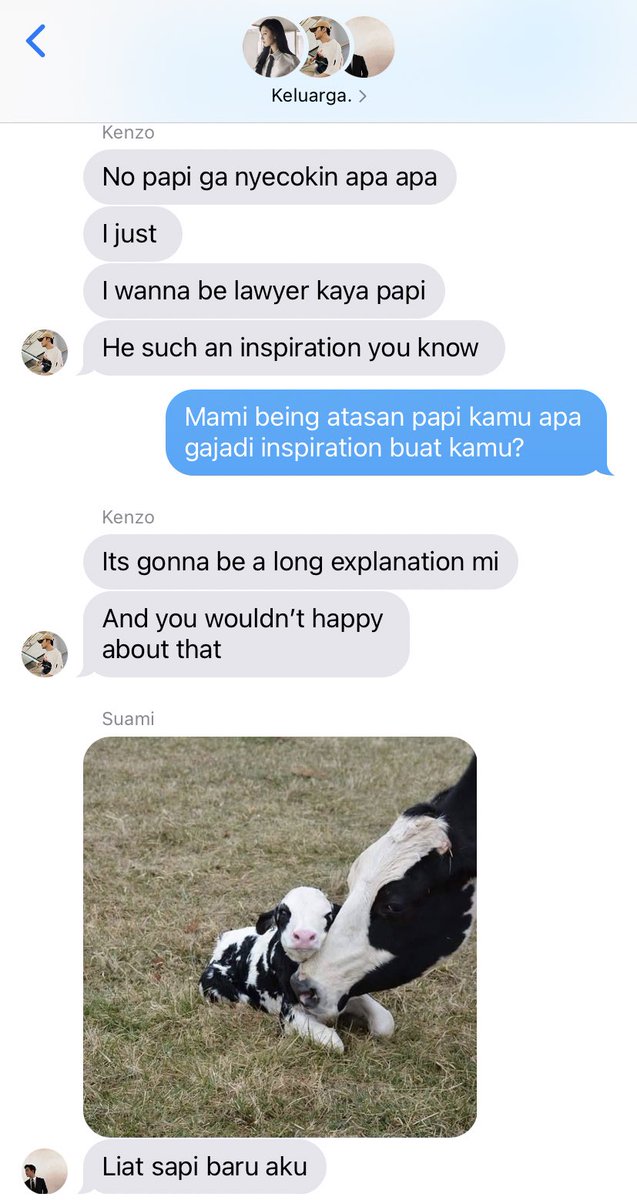 88rungsing's tweet photo. —papi, mami dan kenzo.

#QueenOfTears x #MARKLEE few tweets au. https://t.co/l6WnTONHro