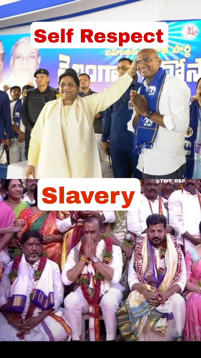 TWT_RSP's tweet photo. Look at diffrence between Self Respect and Slavery. What else we need than Aatmagauravam?
#RSP https://t.co/y75PTmkZpo