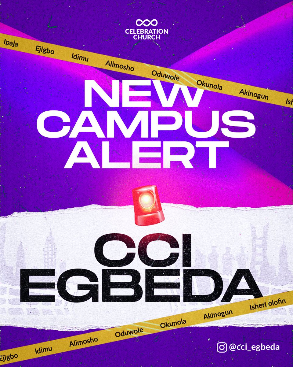 cci__global's tweet photo. Drum rollsss! 🥁🥁🥳 CCI Egbeda is here!💃🏾💃🏾💃🏾

Yes, you saw it right!🤩🤩

We will be inaugurating yet another branch in Lagos, and this time for those in Egbeda and its environs!🥳🥳

Do you stay around Egbeda, Baruwa, Dopemu, Ayobo, Akowonjo, Isheri, Ikotun, Idimu, Shasha, Iyana Ipaja?

Then this one is for you!💃🏾💃🏾

For more information, follow our Instagram handle @cci_egbeda.

#cciegbeda #ccilagos #cciglobal