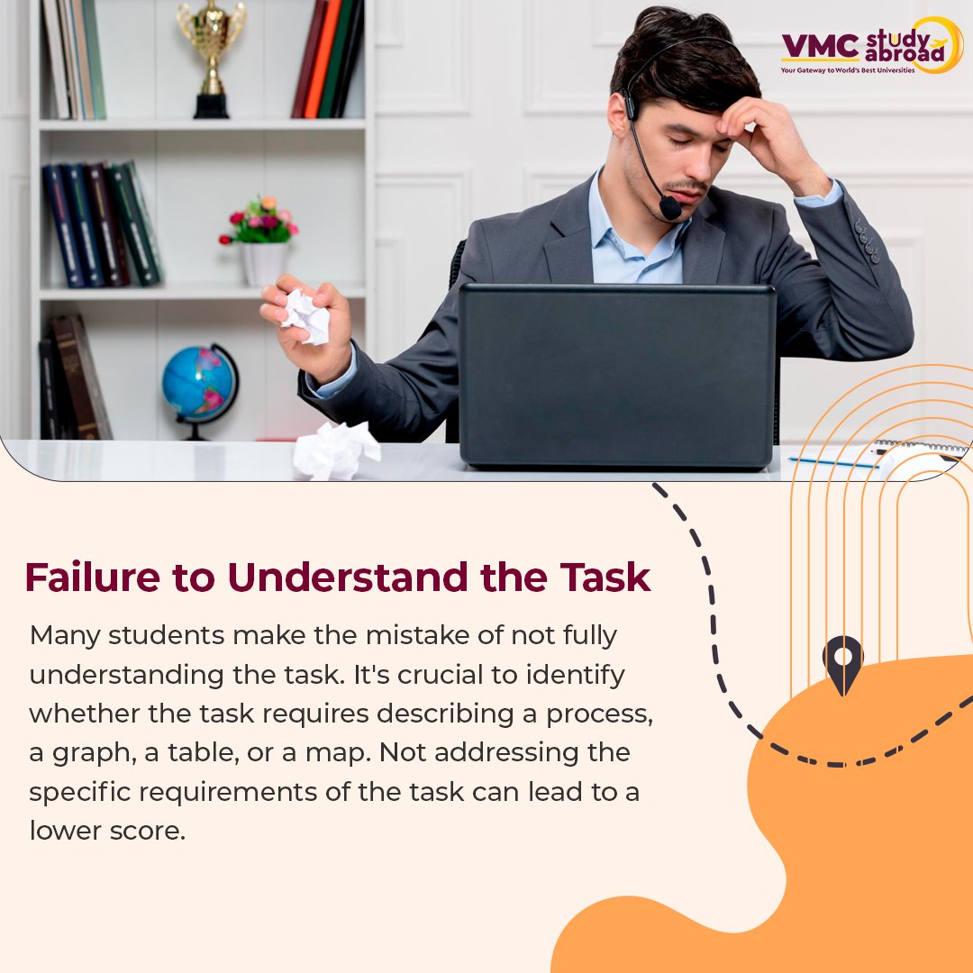 vmcstudyabroad's tweet photo. VMC Study Abroad presents common mistakes students commit in tackling Writing Task 1 of the IELTS exam.
visit https://t.co/f8GN74S7ma or call us at +91 7291971931 or 8588801221.

#ıelts #students #ieltsprepration #commonmistakes #vmcstudyabroad #tuesday #writingtask #studyabroad https://t.co/5VO2oXZHyY