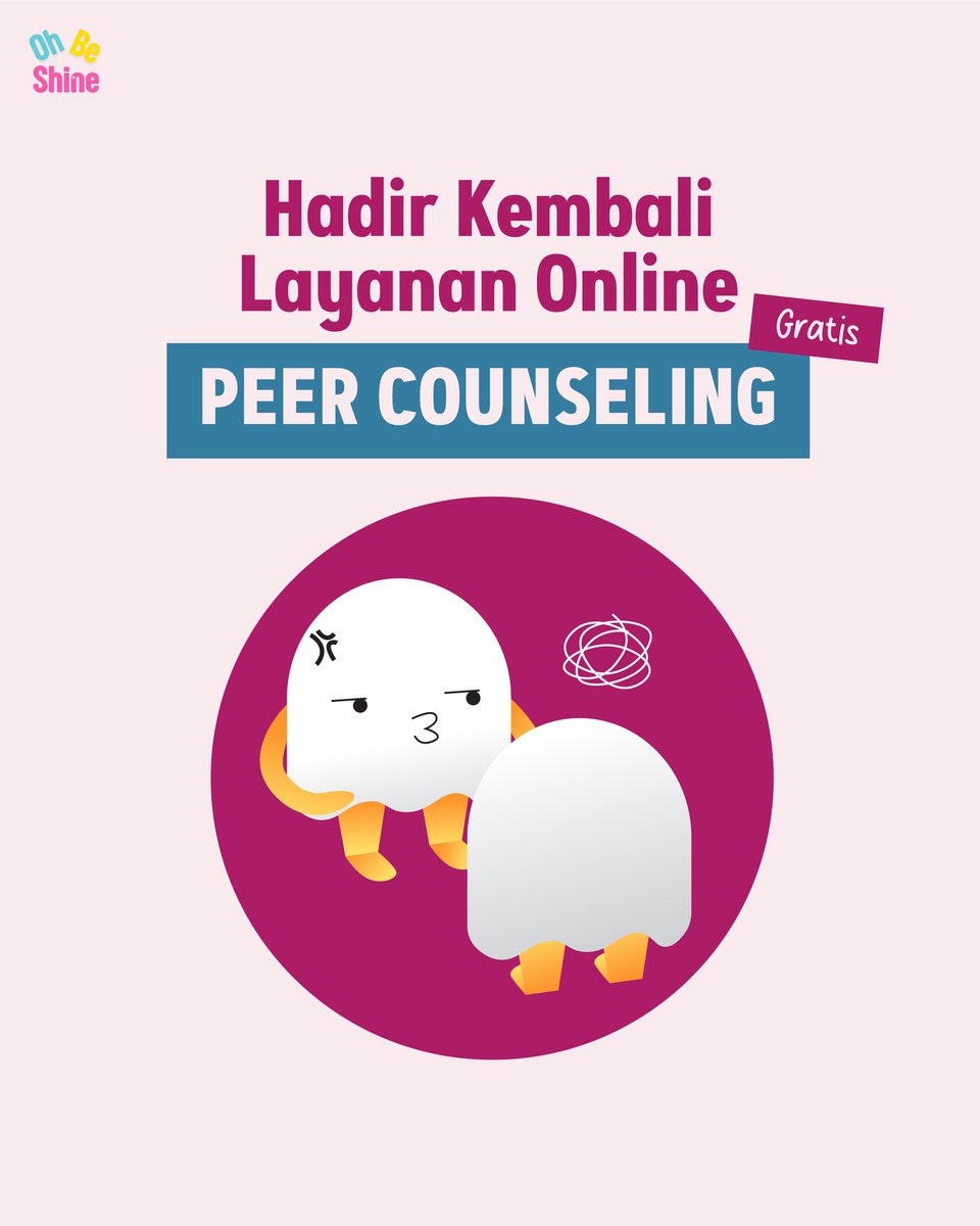 ohbeshine's tweet photo. Ada kabar baik nih untuk Shinezen semua🤗
Oh Be Shine kembali menghadirkan layanan peer counseling gratis ✨

Bagi Shinezen yang membutuhkan tempat bercerita secara aman bisa langsung daftarkan dirimu pada link berikut:

https://t.co/ylREjlNqmL

🌻✨🌻 https://t.co/pybOCJgWjJ