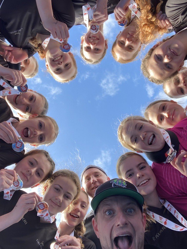 GreshamsSport's tweet photo. It’s been a great season on our hockey pitches! A big well done to our U15A girls who played a year up in the England Hockey T2 U16 Cup this year. They finished runners up in the plate after reaching the final at The Olympic Stadium in Lee Valley 👏 #spacetothrive #happyhockey https://t.co/7KL3I9rcLA