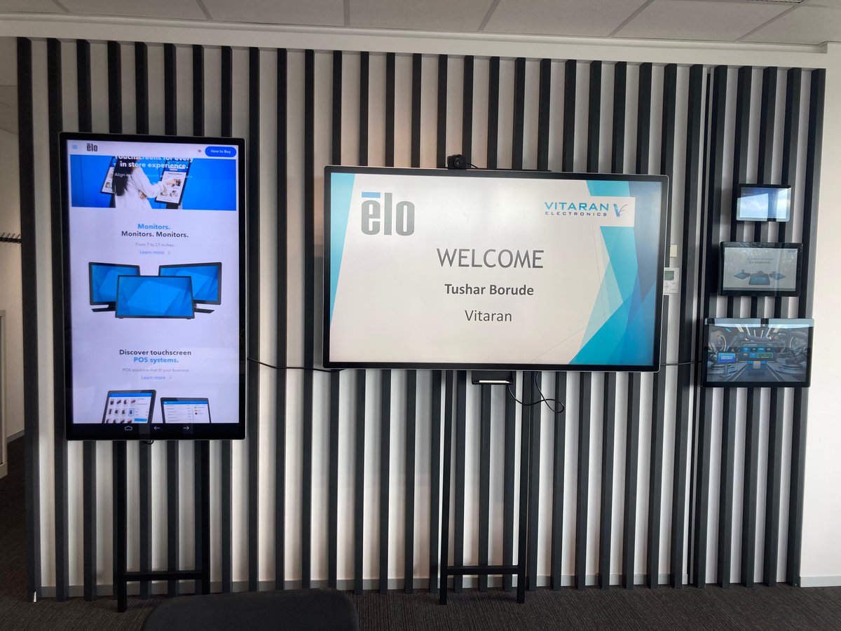 infotekrfid's tweet photo. The recent visit to @elotouch strengthened our partnership, productive discussions & shared visions have set the stage for a flourishing business relationship in the #Indiansubcontinent.
The trip involved sharing cultures, exchanging ideas, & collaborating.
#SimplifyingRFID https://t.co/IDQB69Aicr