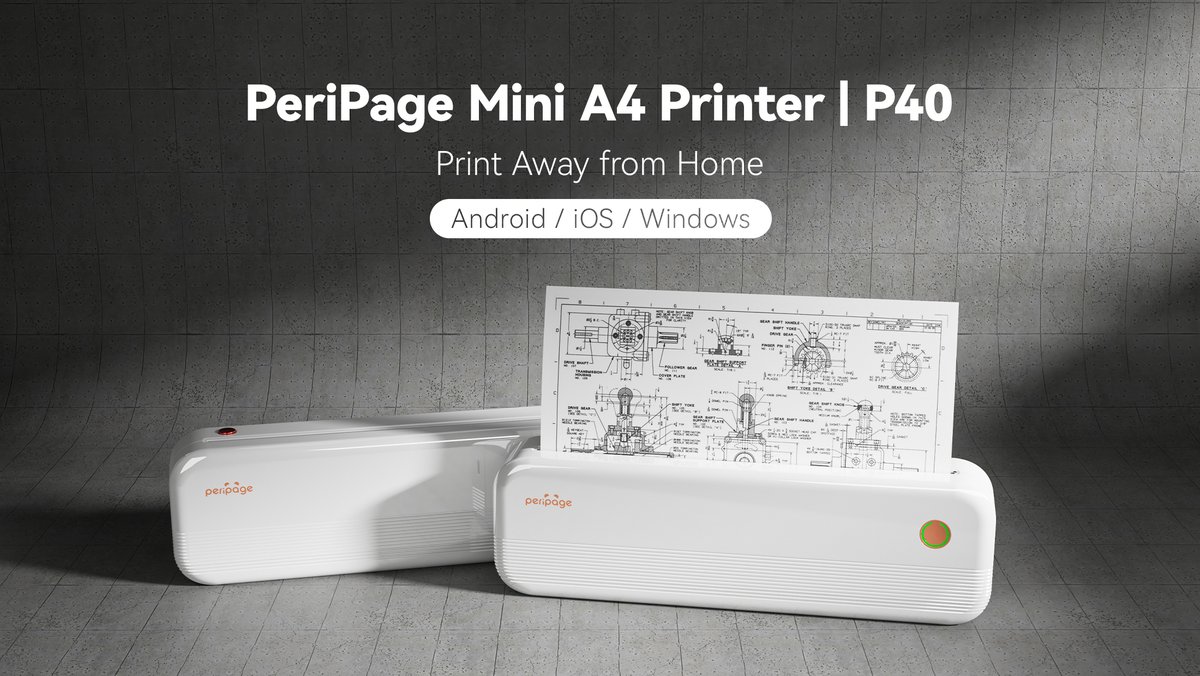 _Peripage_'s tweet image. 🧚‍♀️NEW ARRIVAL
PeriPage Mini A4 Printer | P40
Print Away from Home

Stay tuned!

===Download PeriPage===
Android: goo.su/bTcVu5u
iOS: goo.su/lQHfjGA

#labelprinter #printer #miniprinter #pocketprinter #labelmaker #voltaasaulas #medlife #estudos #doityourself