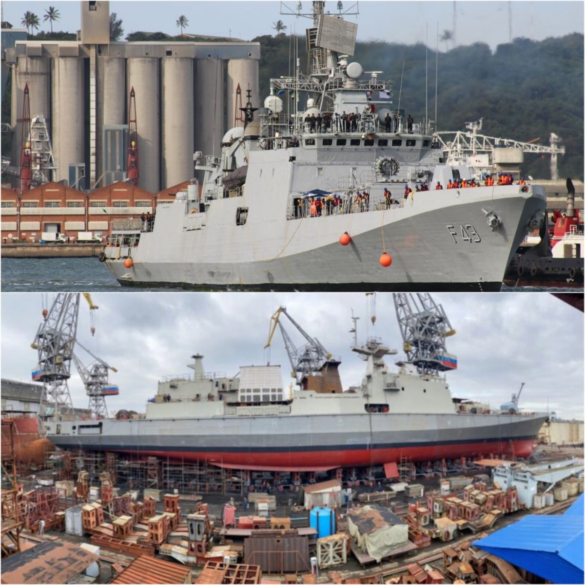 Indian Navy's stealth frigate 'Tushil' kicks off sea trials in Russia despite Ukraine conflict delays. A crucial milestone in enhancing naval capabilities. 

Read more on shorts91.com/category/defen…

#IndianNavy #SeaTrials #Tushil #Russia #NavalTechnology