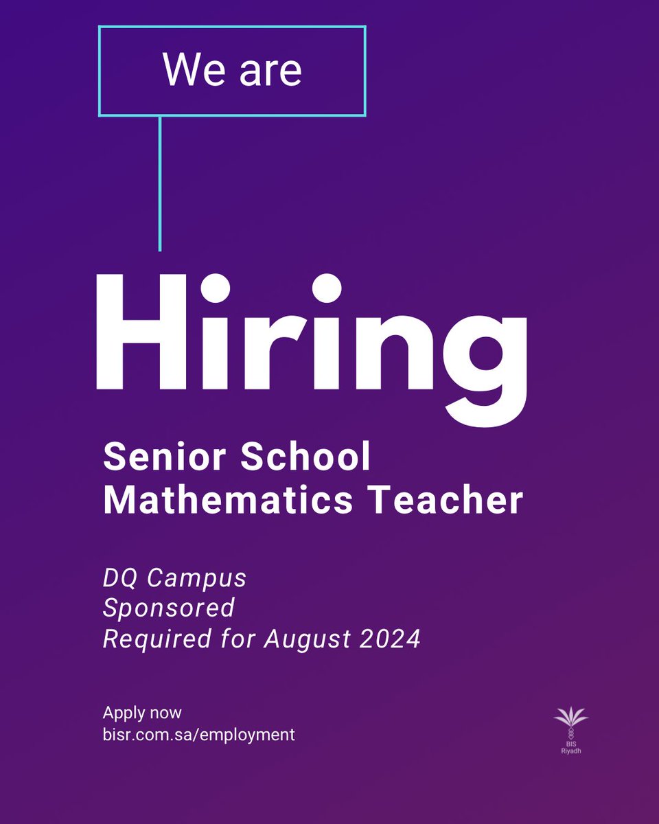 British Intl School Riyadh 🇬🇧 tweet media