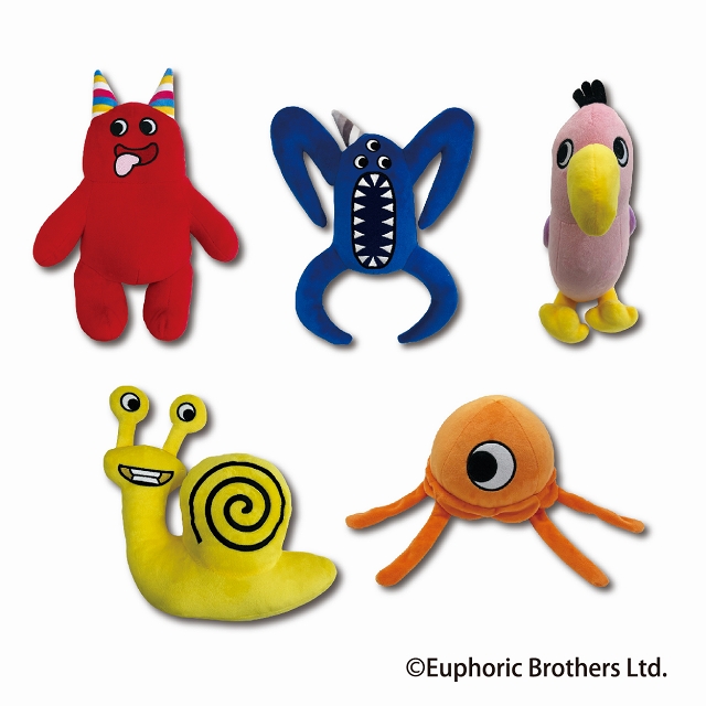 ガーテン・オブ・バンバン　BIGぬいぐるみ　ナムコ限定　6点 人気上昇中のホラーゲーム 『#ガーテンオブバンバン』より こわカワ